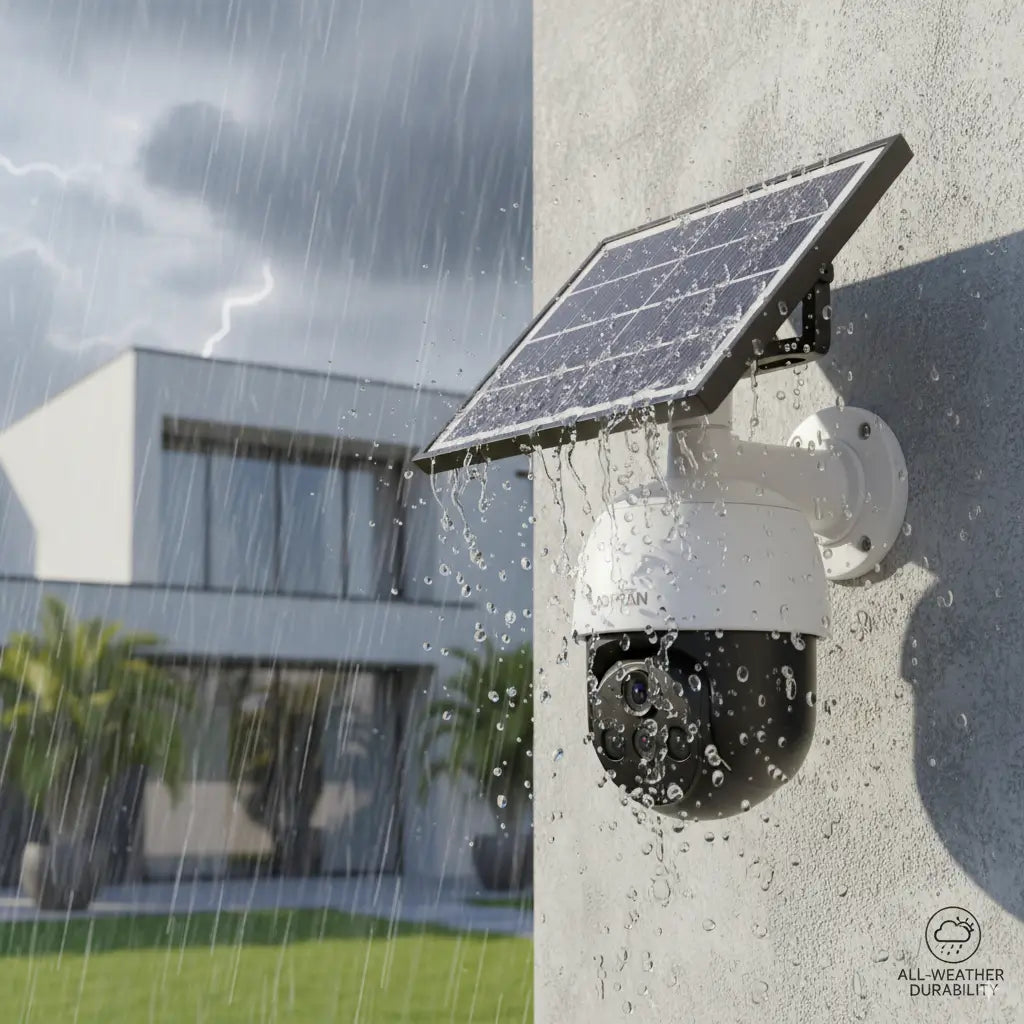 Camara Solar Panorámica 360