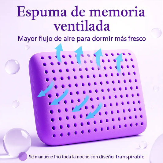 SueñoSereno® - Almohada Viscoelástica - El Secreto de un Sueño Profundo