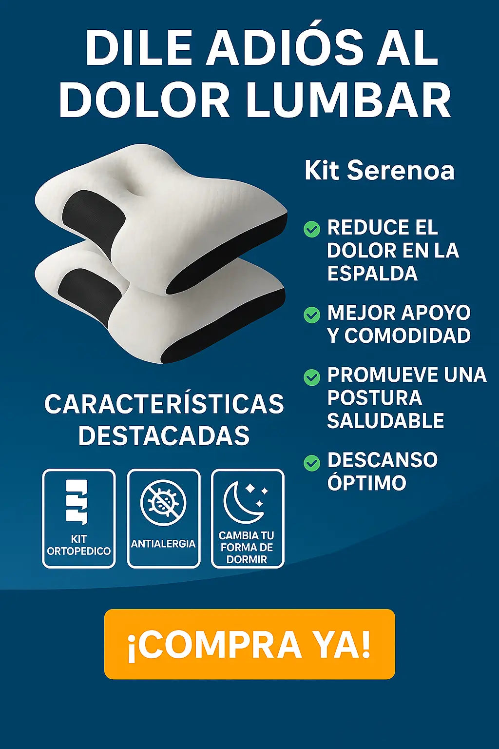 Kit Serenoa® - El descanso premium que tu cuerpo estaba pidiendo