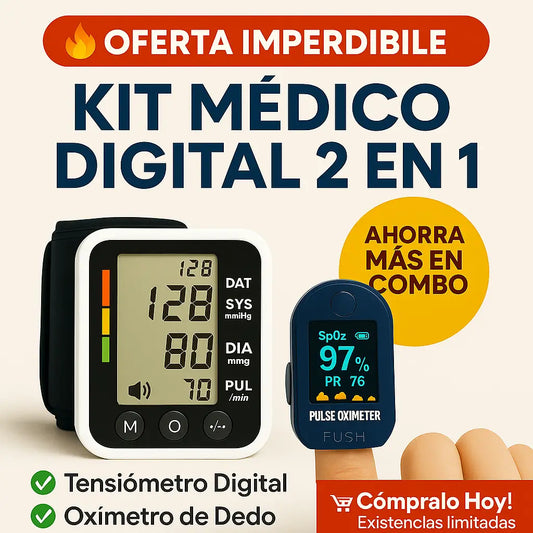 Kit Médico Digital 2 en 1 – Precision Clinica en Casa
