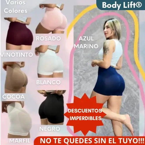 Body Lift®- Panty LevantaCola - Curvas para un perfil más definido y natural.