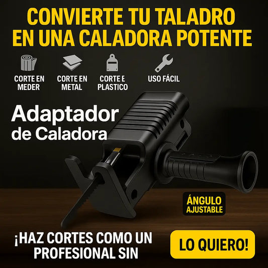 Adaptador de Caladora para Taladro - ¡Convierte tu taladro en una caladora en segundos!
