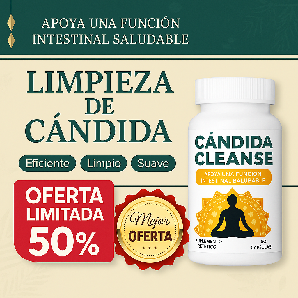 Candida Cleanse® Formula Original - ¡Renueva tu bienestar desde adentro con Candida Cleanse!"