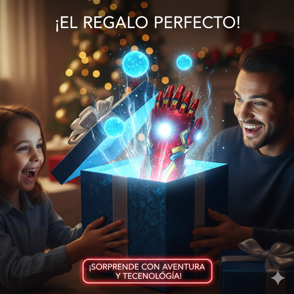 ¡Brazo Robótico Iron Man! ¡Desata el poder del héroe que llevas dentro con el!