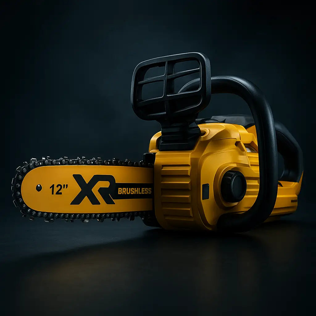 Motosierra Inalambrica Profesional XR Brushless 12" + 2 Baterias – Potencia Inalámbrica para Cortar sin Límites ⚡