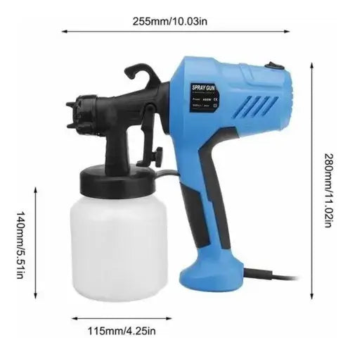 🔥 TurboSpray Pro – La pistola que pinta y fumiga como un Pro