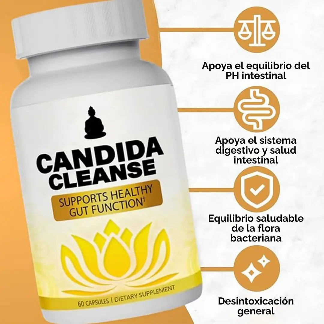 Candida Cleanse® Formula Original - ¡Renueva tu bienestar desde adentro con Candida Cleanse!"