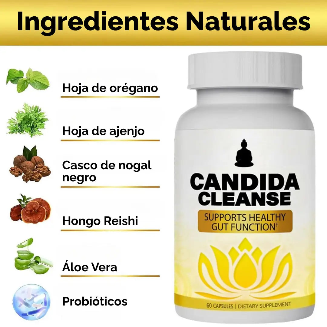 Candida Cleanse® Formula Original - ¡Renueva tu bienestar desde adentro con Candida Cleanse!"